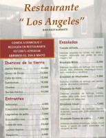 Bar-restaurante Los Angeles menu