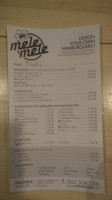 Mele Mele menu