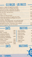 El Faro Cafe menu