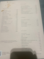 La Penela menu