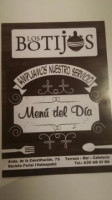 Los Botijos food