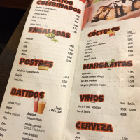 El Chamo menu