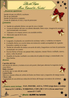 Llac Del Cigne menu