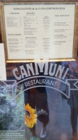 Can Muni menu