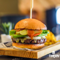 Tundra Fusion Burger food