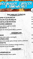 El Chivito Cales Fonts menu