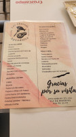 Taberna Los Charros Aguadulce menu