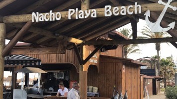 Nacho Playa Beach outside