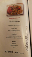 Dona Taberna menu