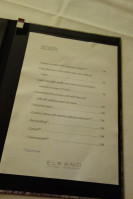 Elkano menu