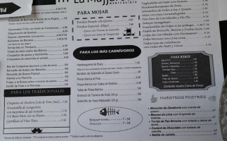 La Majjareta menu