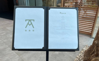 Azurmendi menu