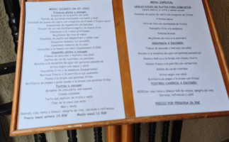 Braseria Ripollet menu