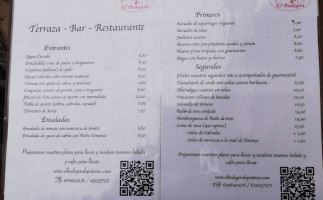 El Bodegon De Patones Patones menu