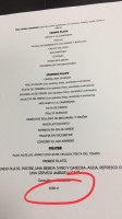 Bar Restaurante Padornelo menu