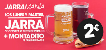 100 Montaditos Calle Del Rey food