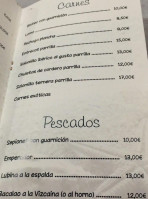 El Charquito menu