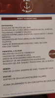 El Raco Del Mariner menu