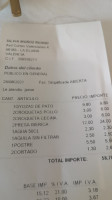 El Olmo menu