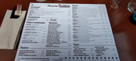 Pizzería El Taillón food