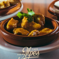 Cafe Los Alpes food