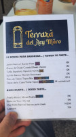 Terraza Chill Out Rey Moro food