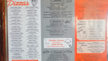La Chimenea menu