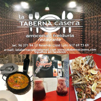La Taberna Casera food