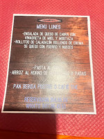 Cafe Cabanaburjassot menu