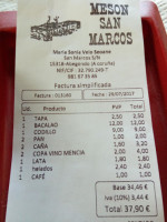 Meson San Marcos food