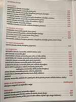 Pizzeria Monari menu