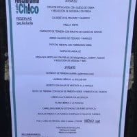 El Patio Chico menu