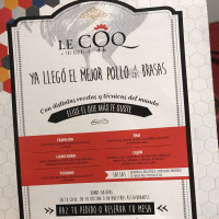 Le Coq food