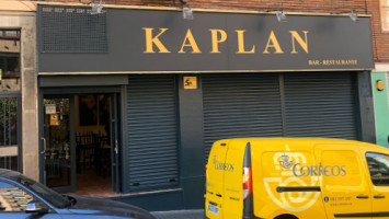 Kaplan outside