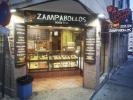 Zampabollos food