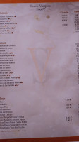 Pedro Vazquez menu