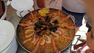 La Olla Playa food