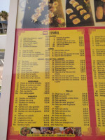 China Hong Kong menu
