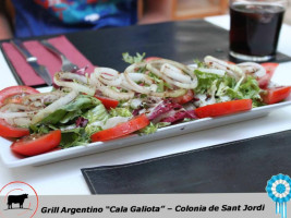 Grill Argentino Cala Galiota food
