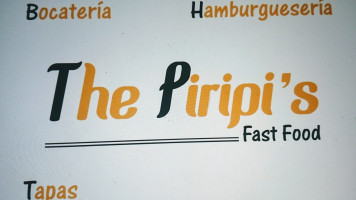 The Piripi"s menu