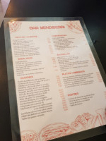 Cafe Mendi menu