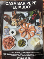 Casa Pepe El Mudo food