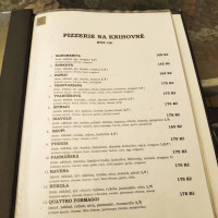 Na Knihovně menu