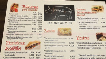 La Taberna Del Jamon menu