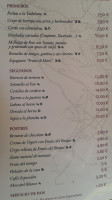 Tapica menu