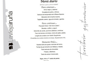 La Vieja Iruna menu
