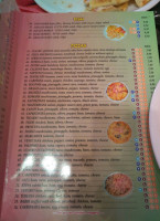 Pizzeria Tigaray menu