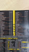 Travi Express La Feria menu