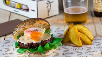 La Pepita Burger Bar A Coruna food