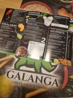 Galanga Street Food menu